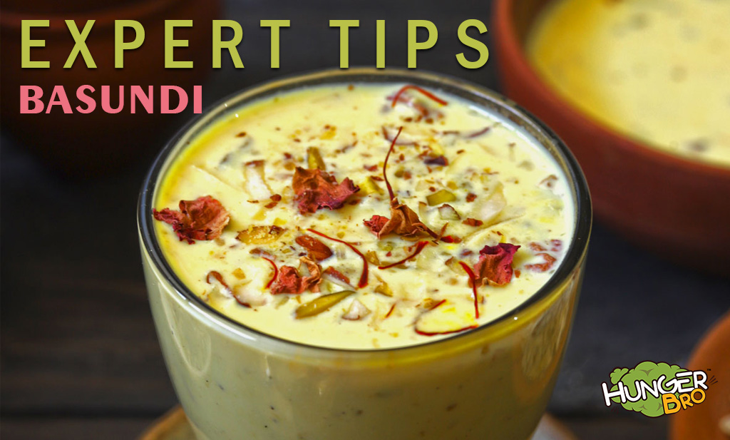 How to make basundi