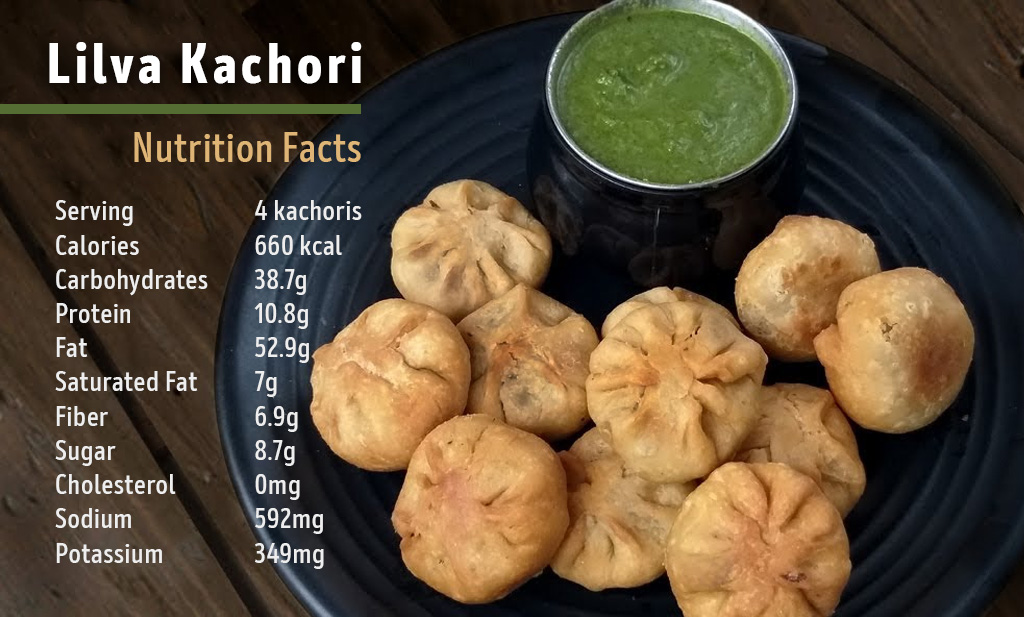 Lilva Kachori Nutrition